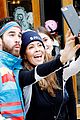 darren criss and fiancee mia swier hit the slopes for operation smile 04