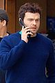 alden ehrenreich chats on his phone while out in beverly hills 04