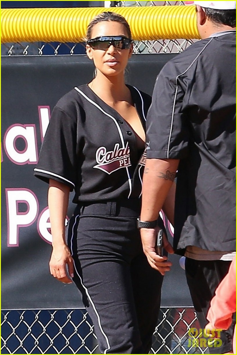 kardashian jenner sisters softball game keeping up 08