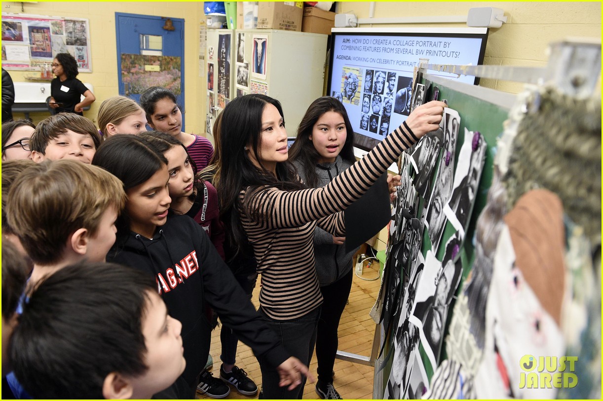 lucy liu teams up with lifewtr to bring art education back to schools 054056232