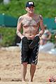 mark mcgrath goes shirtless at the beach for his 50th birthday 04