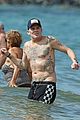 mark mcgrath goes shirtless at the beach for his 50th birthday 05