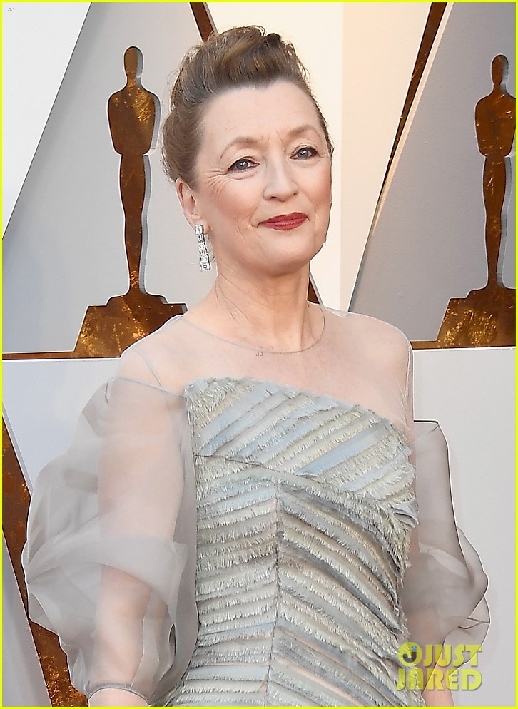 Photo best supporting actress nominees laurie metcalf lesley manville