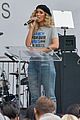 rita ora charlie puth perform at march for our lives in la 09