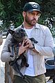jeremy piven takes cute dog for a walk after announcing stand up comedy tour 02