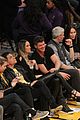 robin thicke april love geary lakers game 08