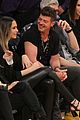 robin thicke april love geary lakers game 10
