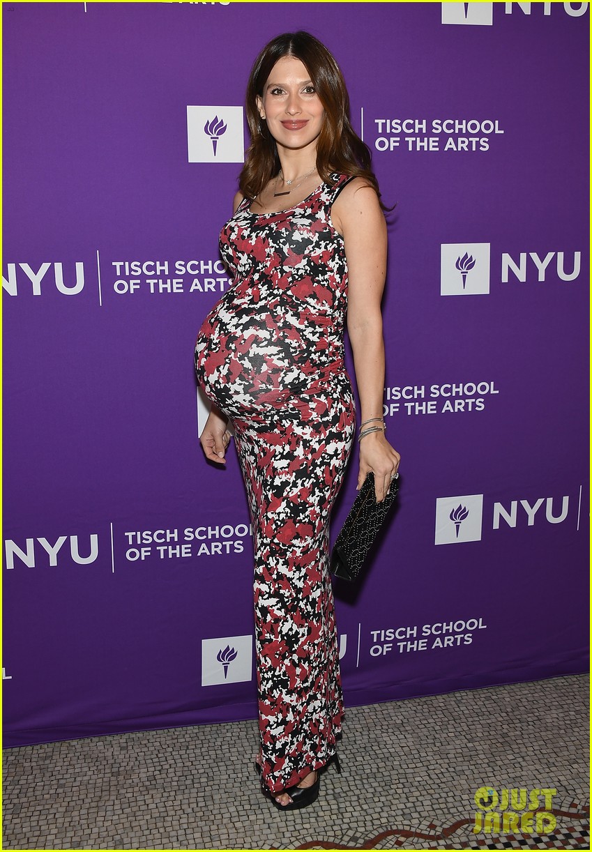 Alec Baldwin's Pregnant Wife Hilaria Puts Her Baby Bump on Display at