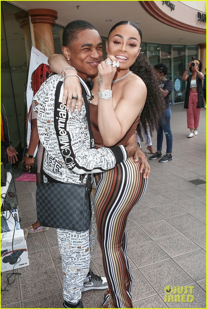 Blac Chyna & Boyfriend YBN Almighty Jay Pack on the PDA at Lashed