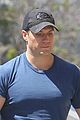 henry cavill shows off buff biceps taking his dog for a walk 09
