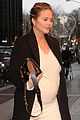 chrissy teigen shows off baby bump in nyc 02