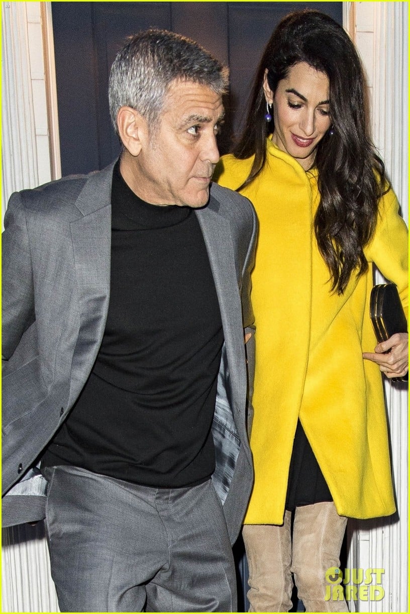 & Amal Clooney Step Out For Date Night in NYC! Photo 4061069