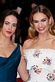 lily james jessica brown findlay premiere 18