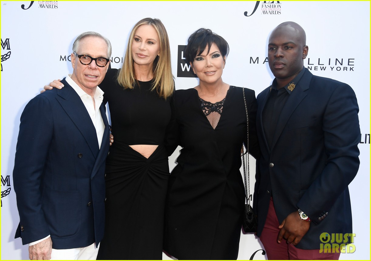 kris jenner corey gamble couple up with tommy hilfiger at daily front row fashion awards 034061804
