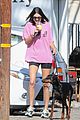 kendall jenner is pretty in pink during coffee run with mystery man 02