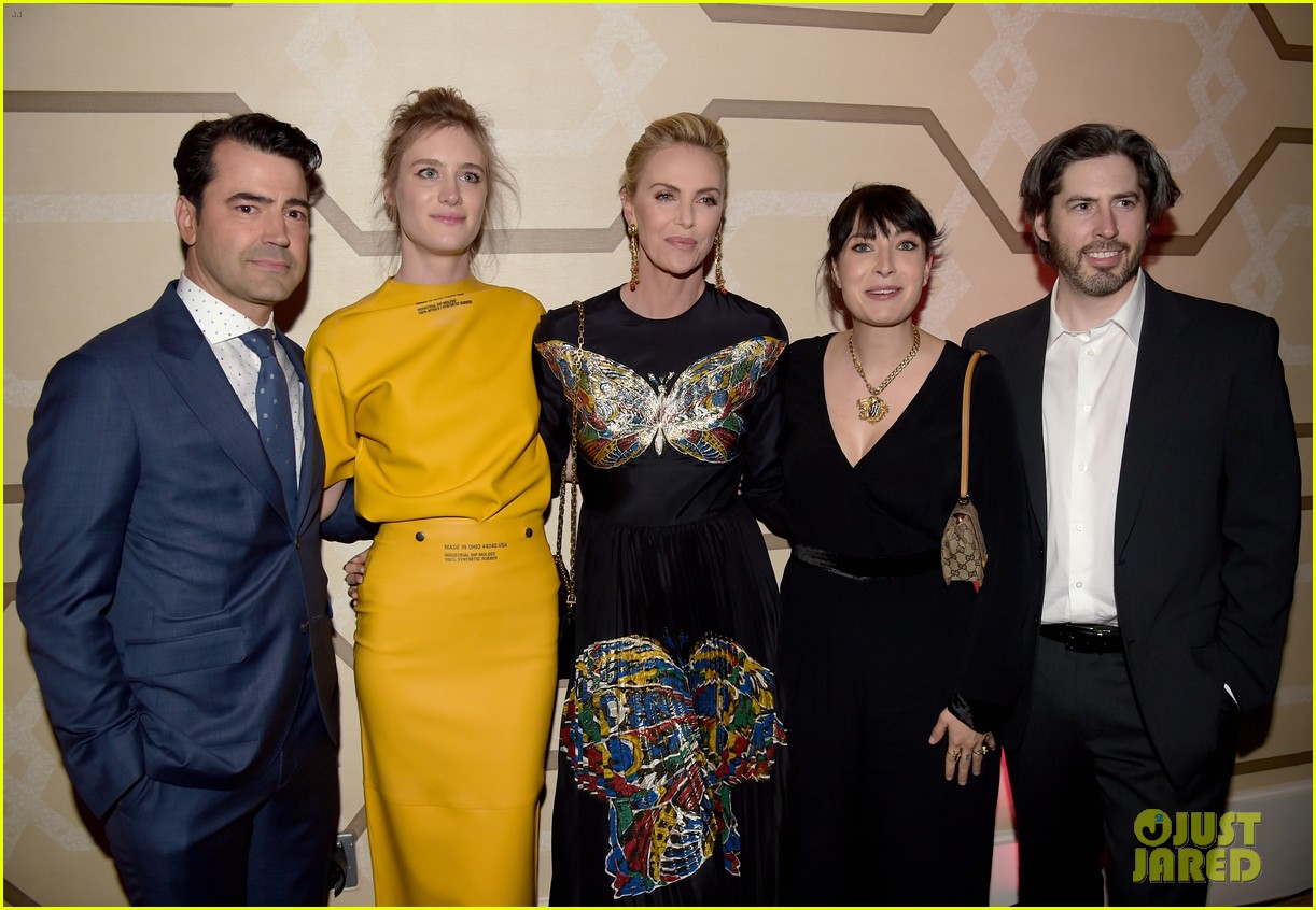 Charlize Theron & Mackenzie Davis Step Out for 'Tully' Premiere Photo
