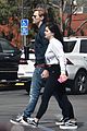 ariel winter and levi meaden rock matching shoes while shopping at costco 02