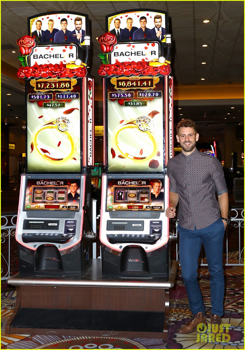 becca kufrin joins bachelor alum at slot machine unveiling 17