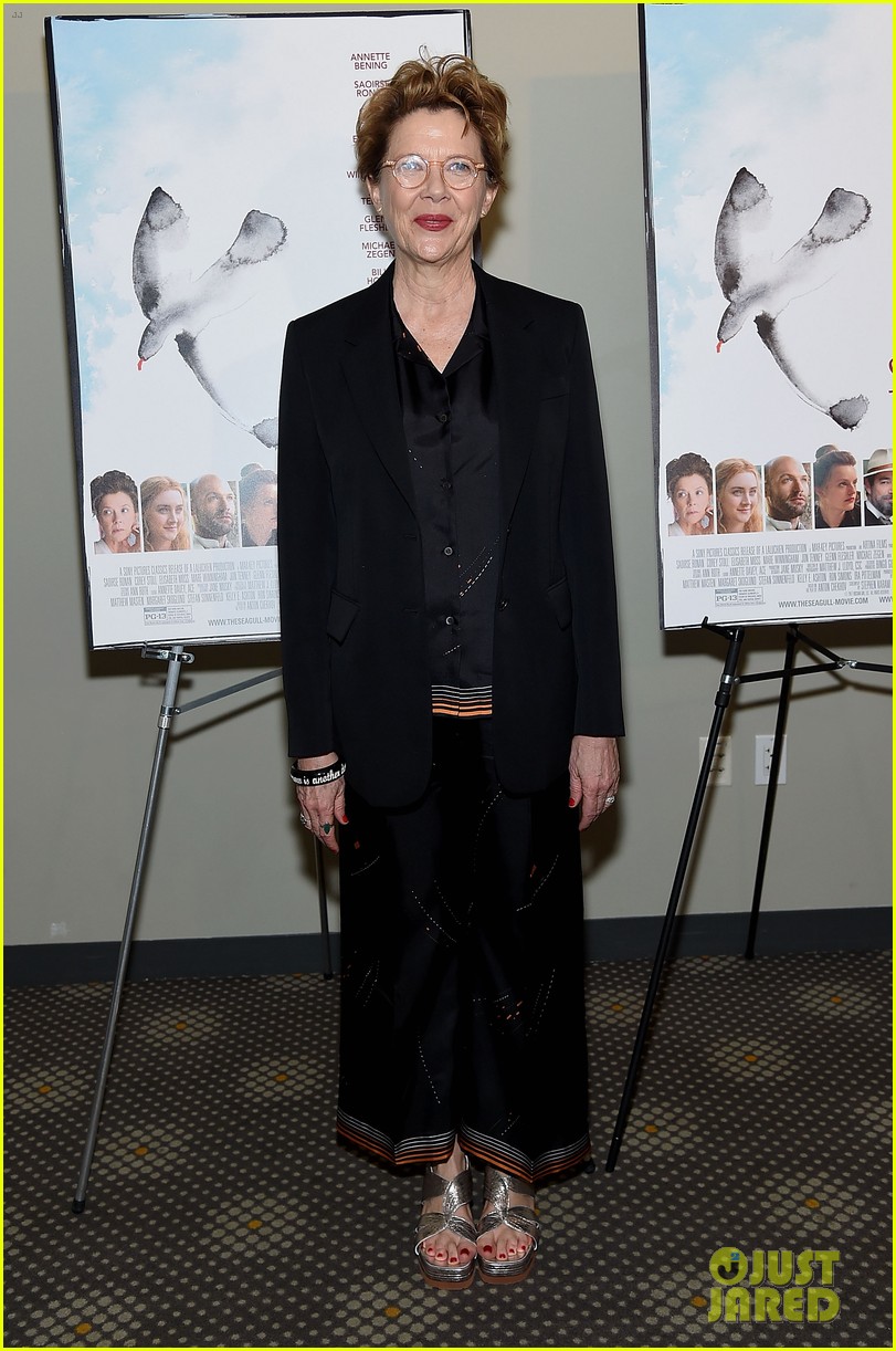 annette bening steps out for the seagull new york screening watch trailer 134081147