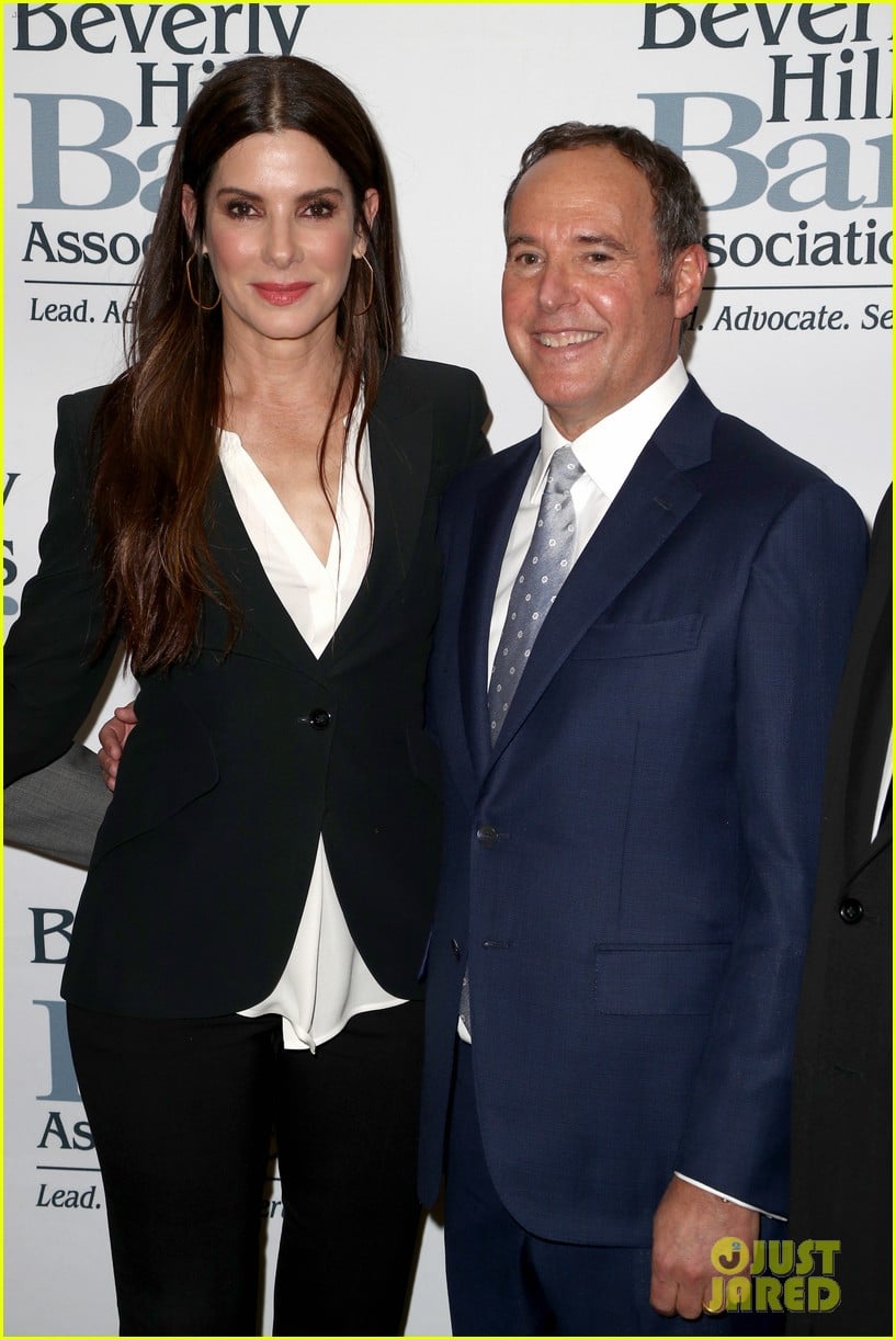 Sandra Bullock Supports Lawyer Cliff GilbertLurie at Entertainment