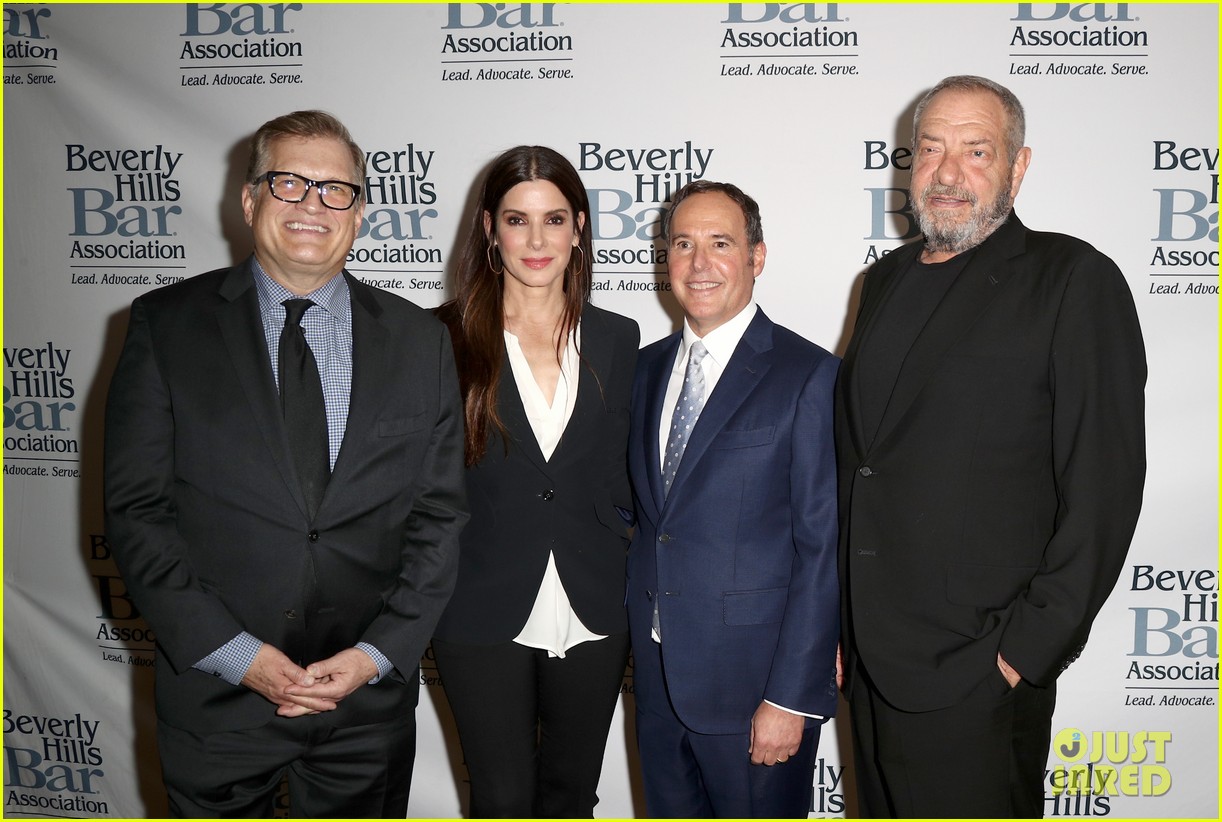 Sandra Bullock Supports Lawyer Cliff GilbertLurie at Entertainment