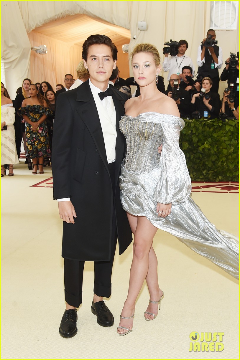 cole sprouse lili reinhart debut met gala 064078376