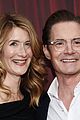 laura dern kyle maclachlan step out to promote twin peaks 10