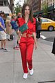 emily ratajkowski red outfit may 2018 nyc 02