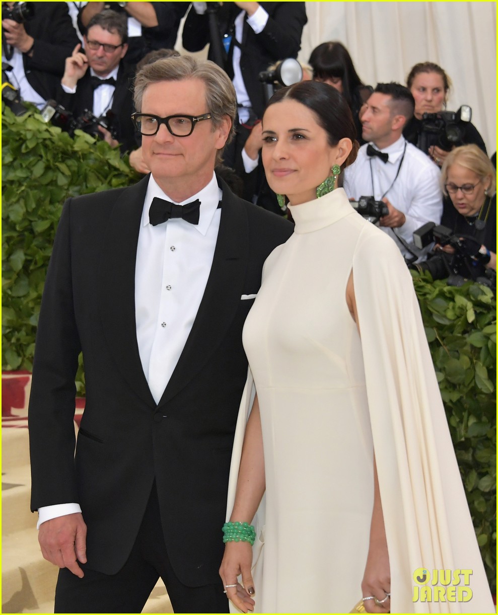 Colin Firth & Harry Connick Jr. Bring Their Wives to Met Gala 2018