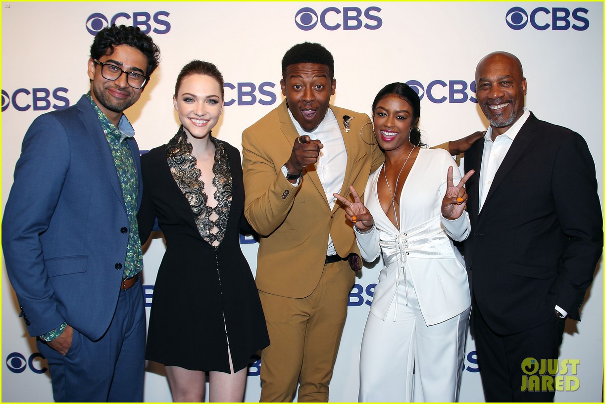 brandon micheal hall brings god friended me to cbs upfronts 12