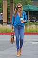 caitlyn jenner rocks shades of blue for morning coffee run 04