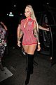 amber rose shows off her long blonde hair and curves at the club 03