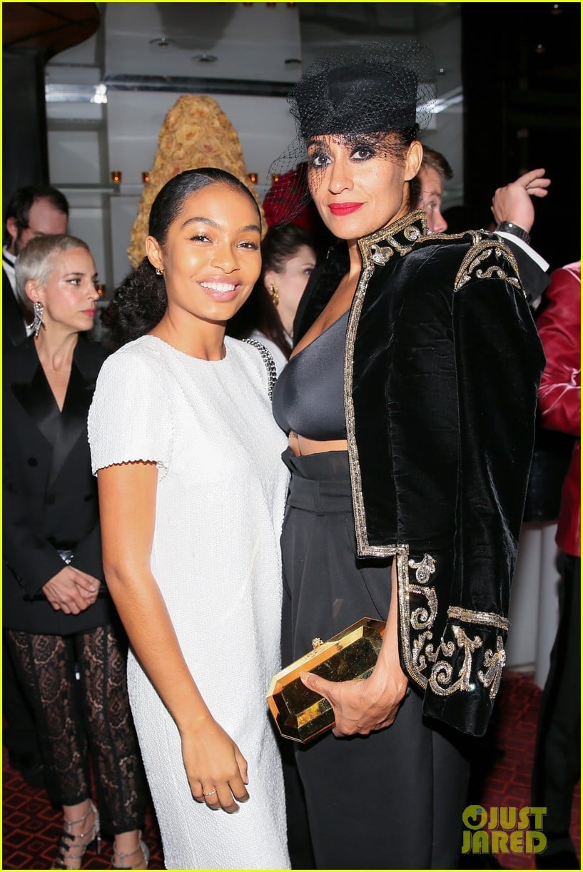 Zendaya & Laura Harrier Show Off Their Legs at Versace Met Gala 2018