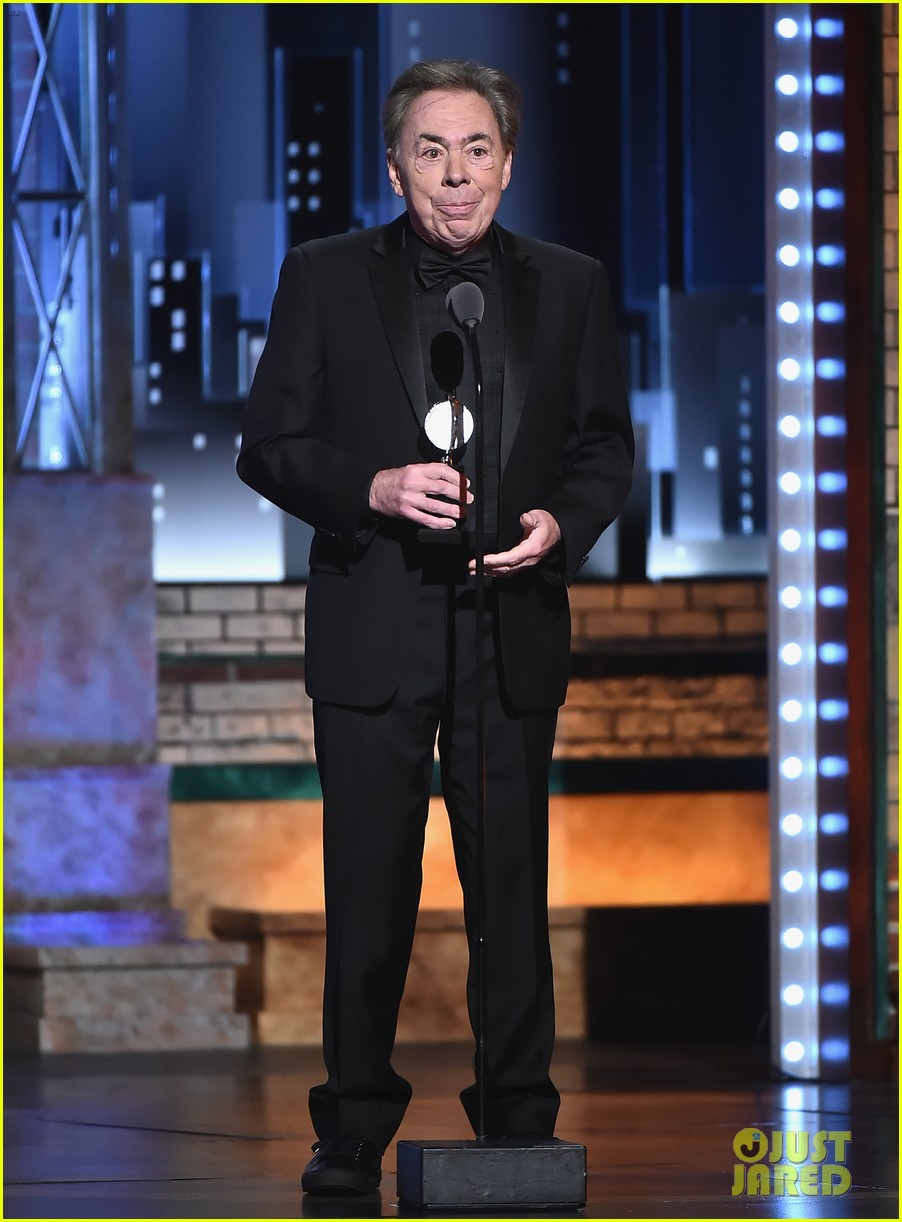 Andrew Lloyd Webber Accepts Lifetime Achievement Award at Tony Awards