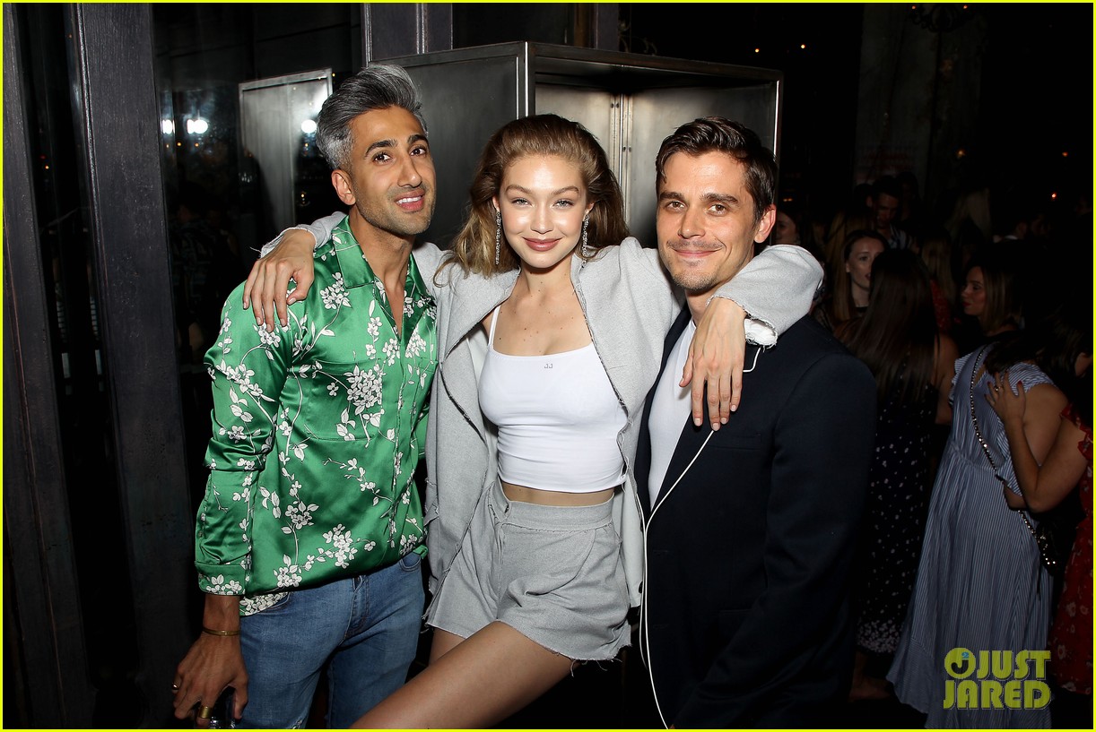 queer eye antoni porowski joined by gigi hadid at art of the mix 03
