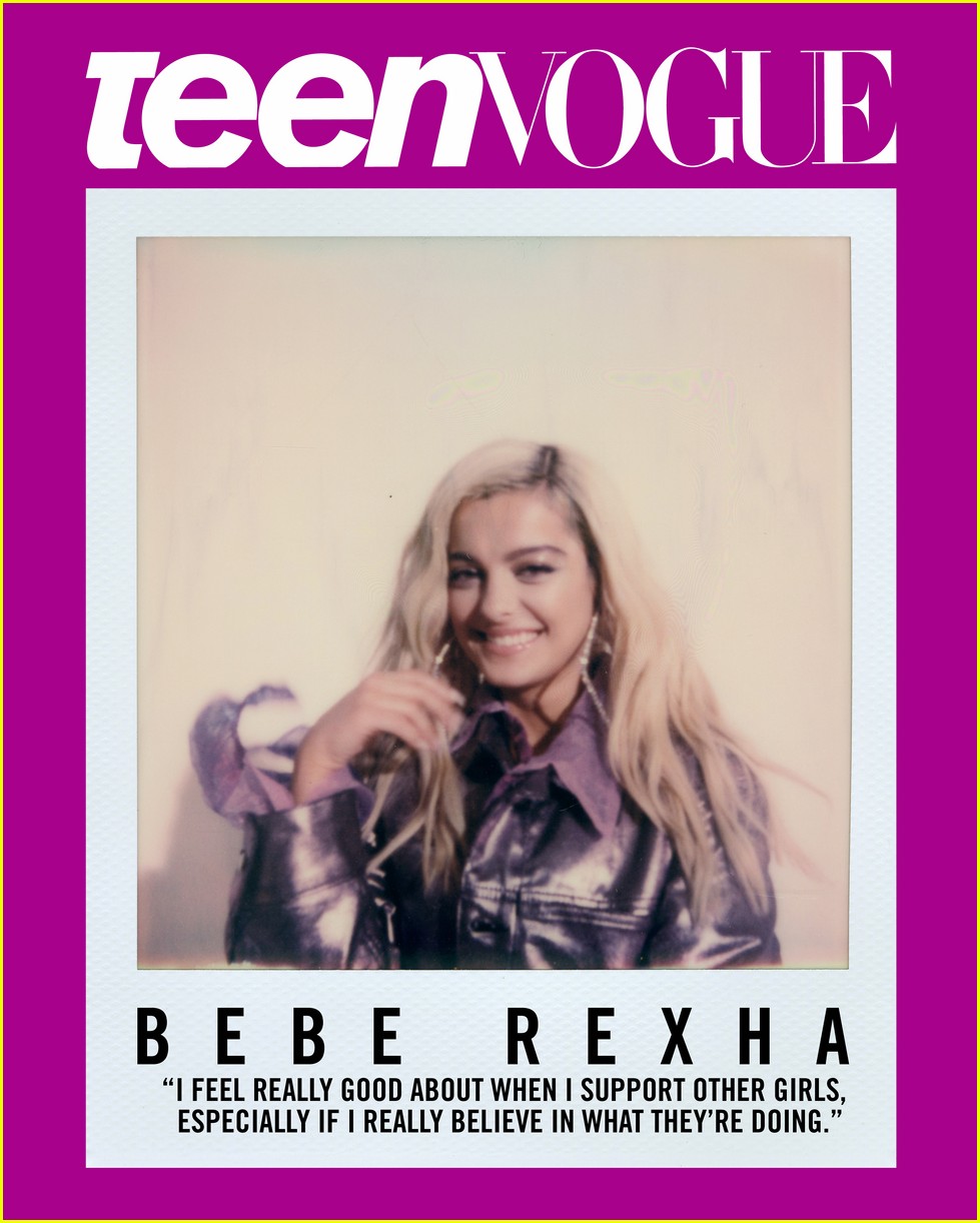 bebe rexha opens up about battling anxiety in teen vogue 01