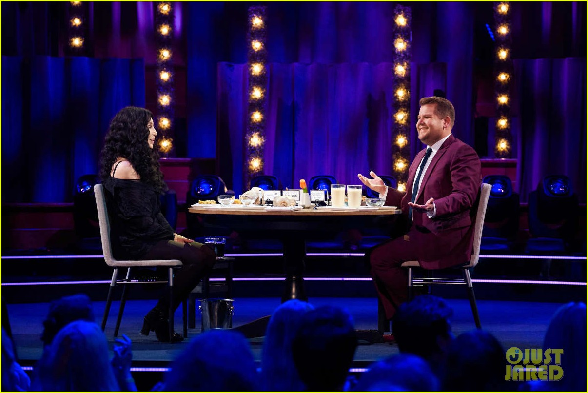 cher eats a caterpillar to avoid naming her favorite lovers on spill your guts 074104931
