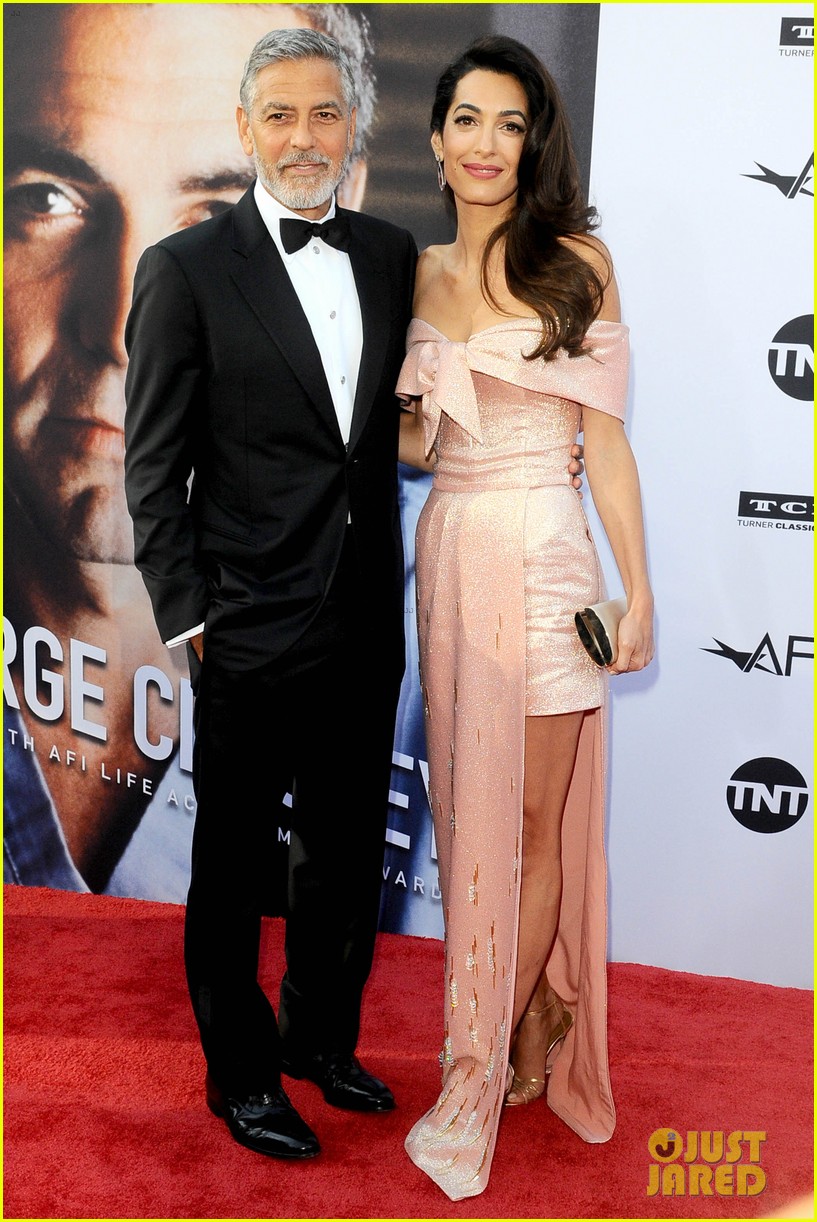 george clooney is supported by wife amal at afi tribute 024097301