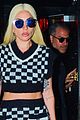 lady gaga rocks chic checkered look for night out christian carino 02