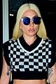 lady gaga rocks chic checkered look for night out christian carino 04