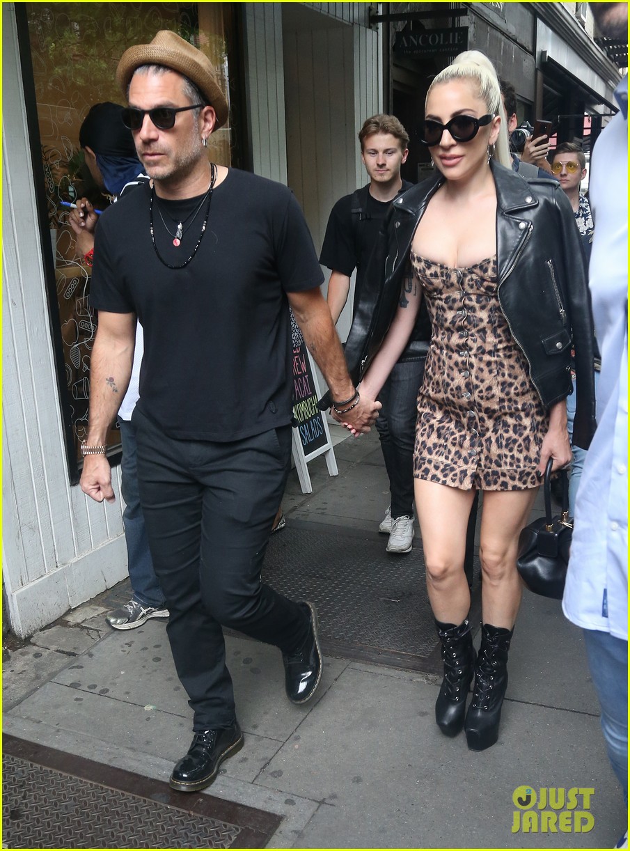 lady gaga holds hands with boyfriend christian carino in nyc 10