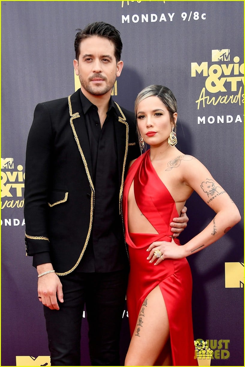 Halsey Cozies Up to GEazy at MTV Movie & TV Awards 2018 Photo 4103088