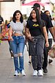 kylie jenner rocks white crop top for lunch with jordyn woods 04