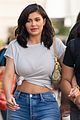 kylie jenner rocks white crop top for lunch with jordyn woods 06
