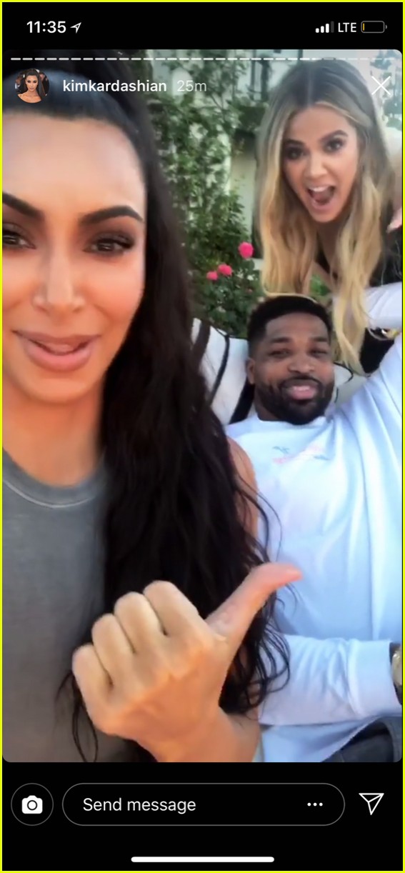 Kim Kardashian Finally Got Tristan Thompson to Unblock Her on Instagram