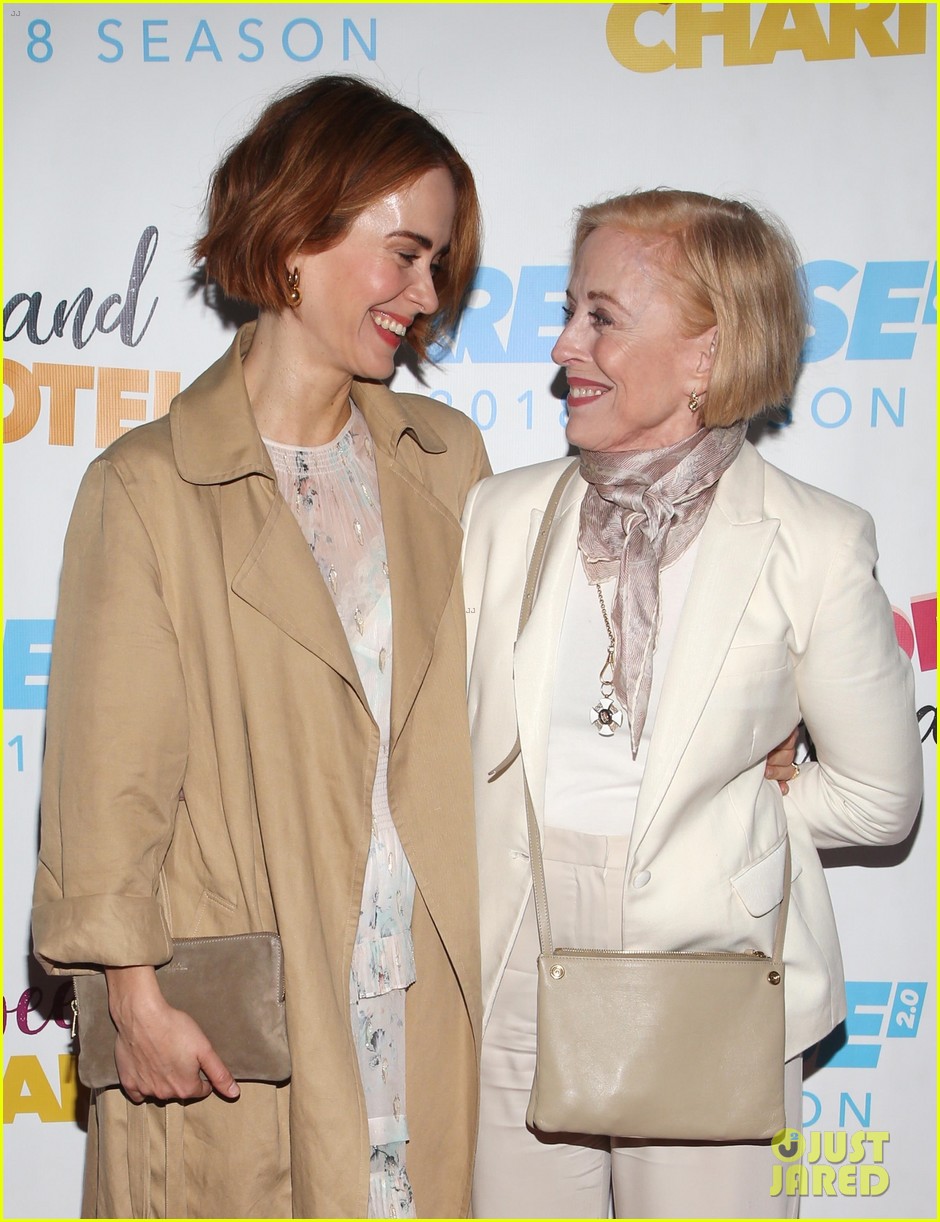 sarah paulson holland taylor step out for charity event in la 034105251