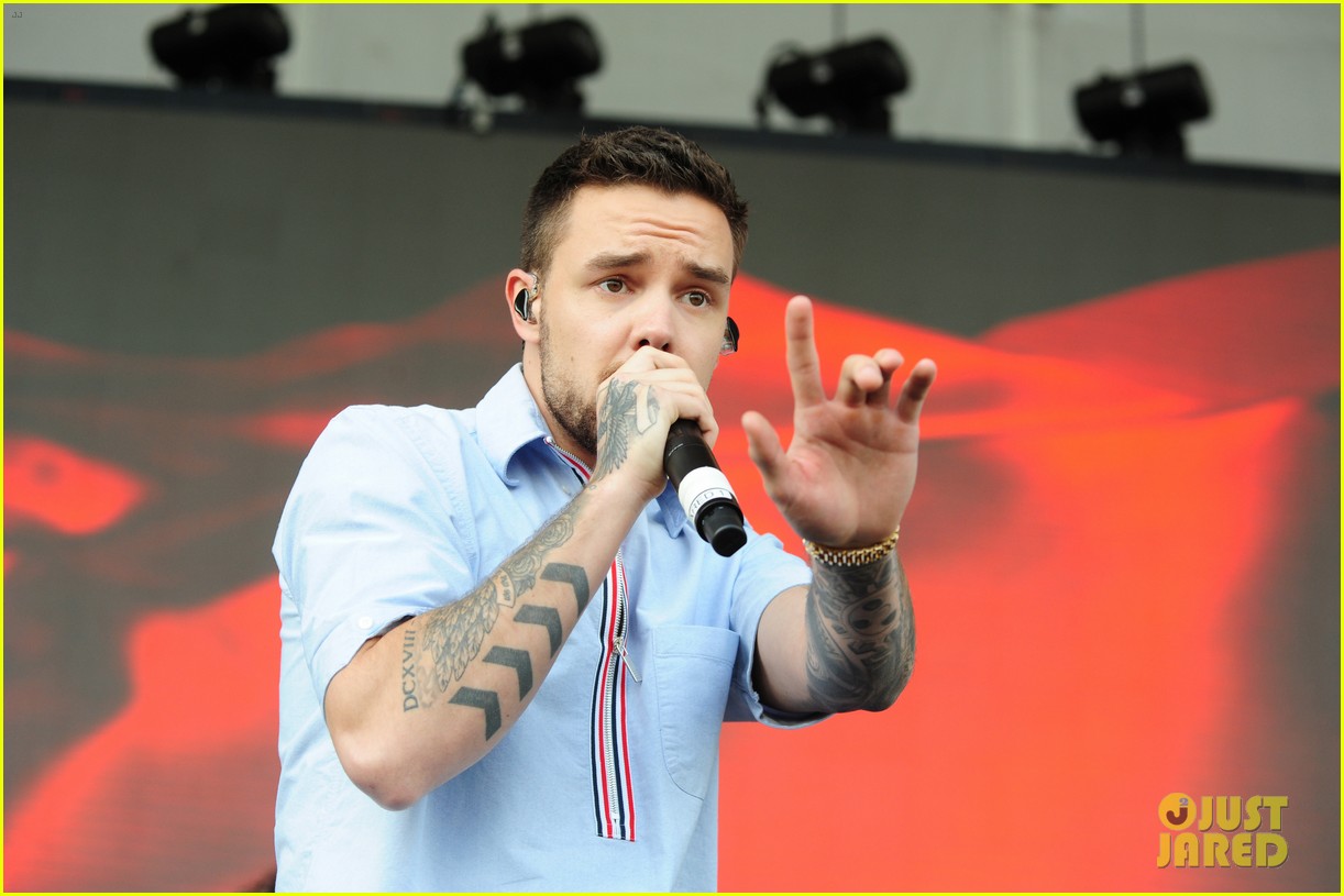 liam payne rocks out at nickelodeon slimefest in chicago 154098619