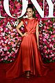 lauren ridloff condola rashad go glam in red for tony awards 2018 04