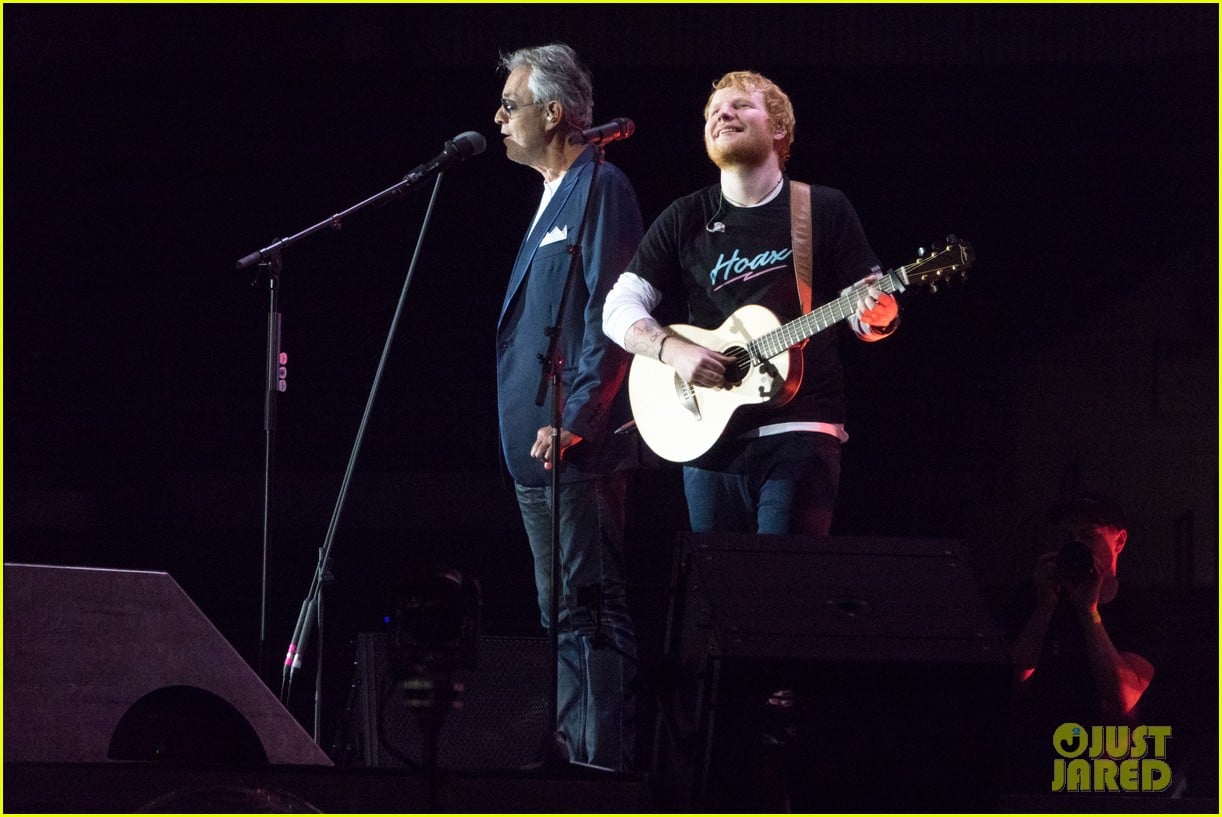 Ed Sheeran & Andrea Bocelli Perform 'Perfect' Live for the First Time!: Photo 4102389 | Andrea Bocelli, Ed Sheeran Photos | Just Jared: Entertainment News