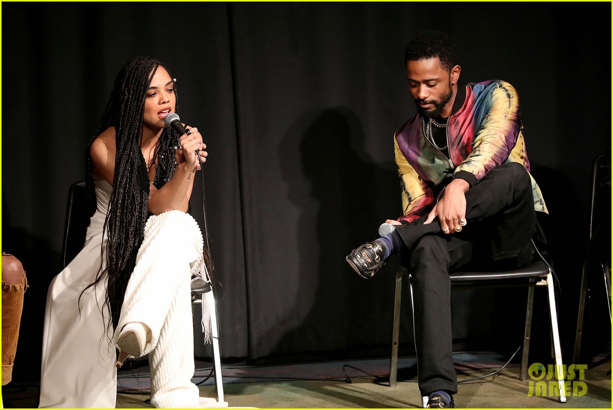 tessa thompson lakeith stanfield sorry to bother you screening 04